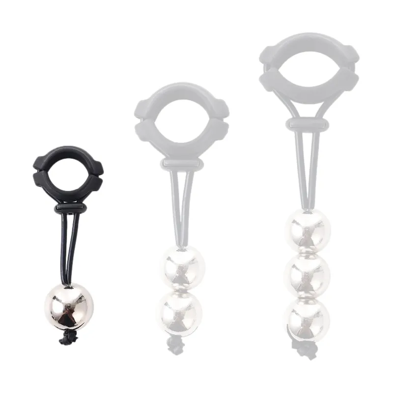KINKgear Anneau avec boule pendante Cock Head Ball S Poids 180g